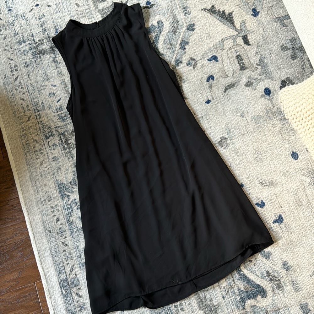 Black a line dress size S